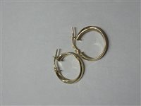 Orecchini Domar Donna Cerchi argento 925 lisci in Argento ORAR-475-280